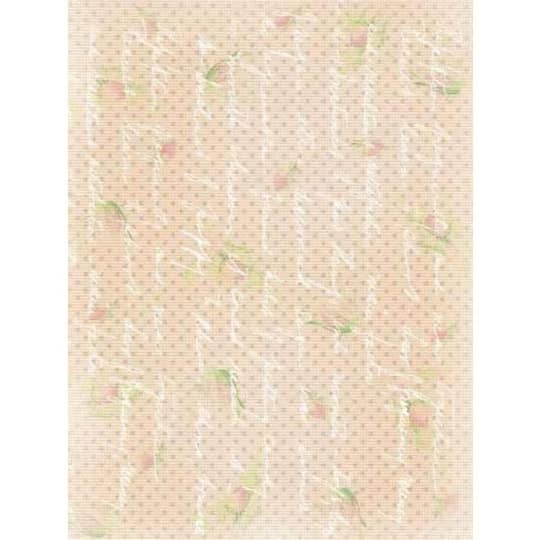 Designer Printed Floral 18 Count Aida Canvas
